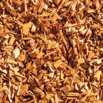 Holzdekor ausgelegt Orange