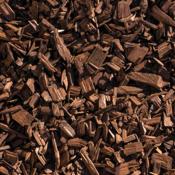 Holzdekor ausgelegt Schokobraun